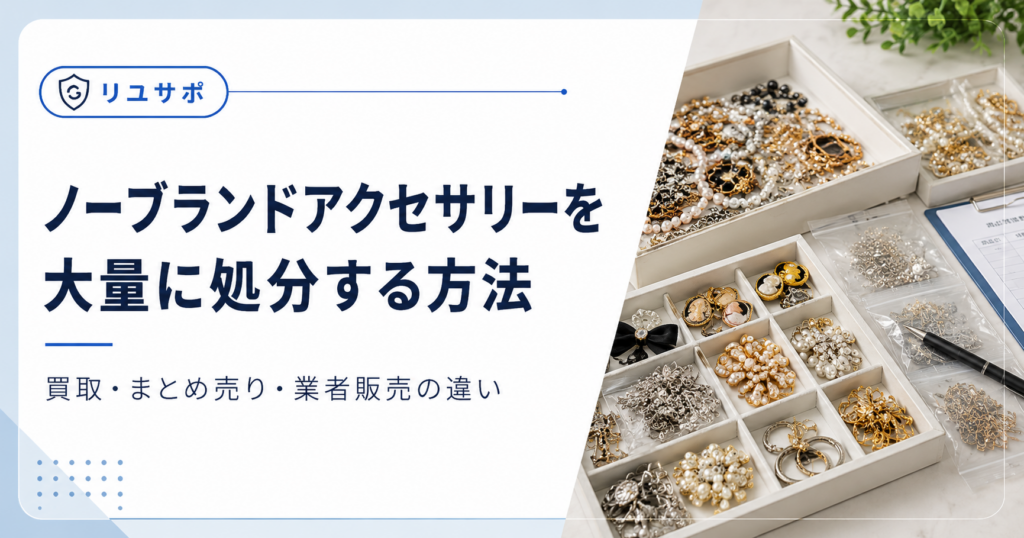 ノーブランドアクセサリー処分ガイド